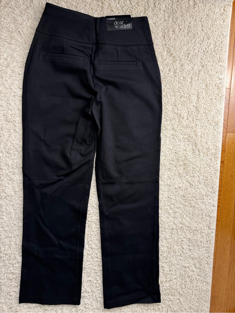 Small High-Waist Dear Scarlett Slim Straight Pants NWT - Picture 2 of 7